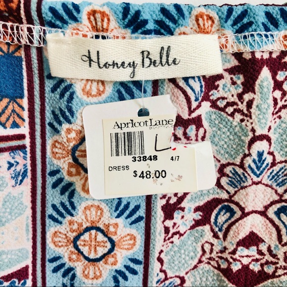 NWT | Apricot Lane | Patchwork Tank Dress - Picture 8 of 10